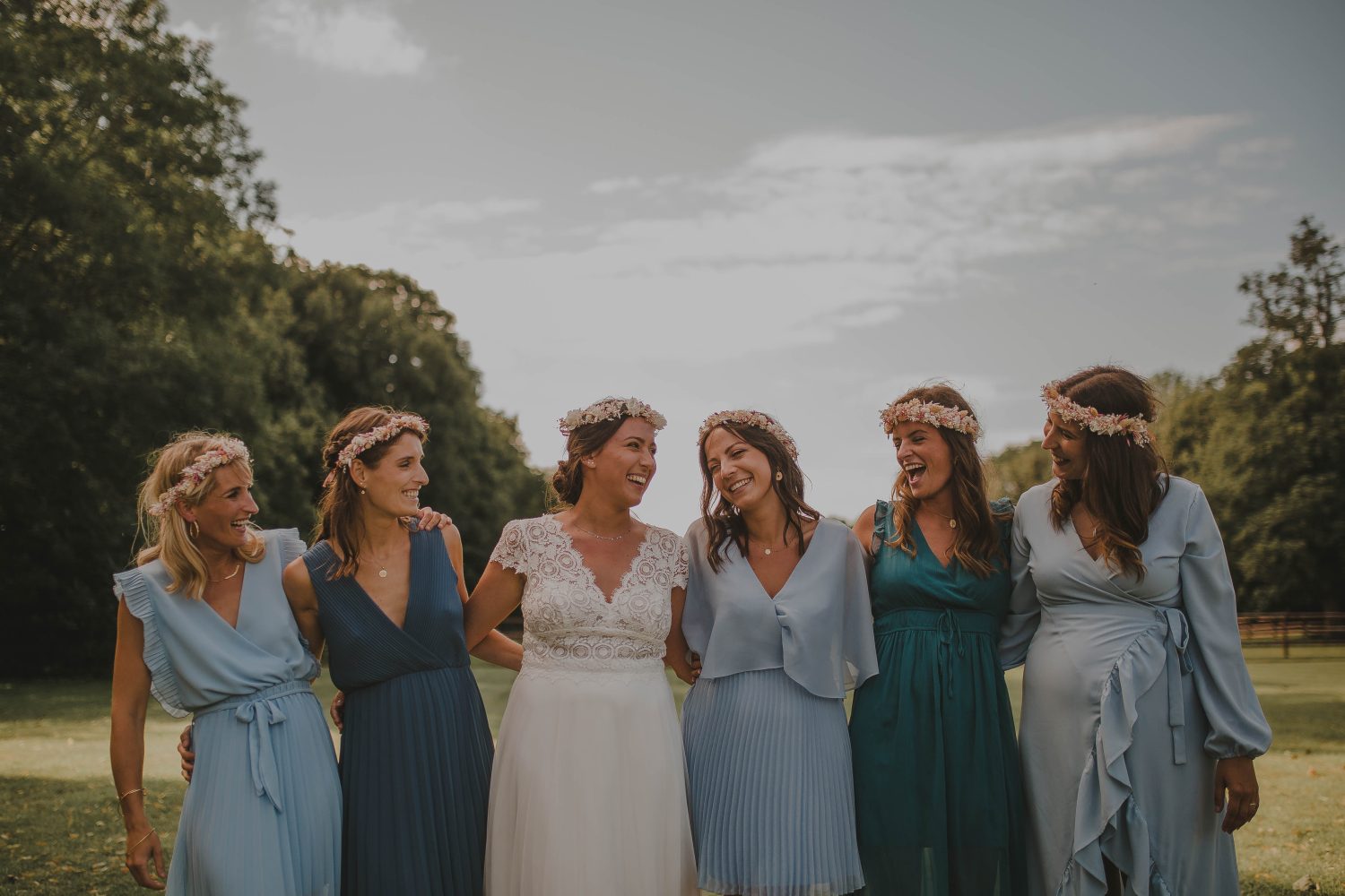 couronne fleurs séchées mariage